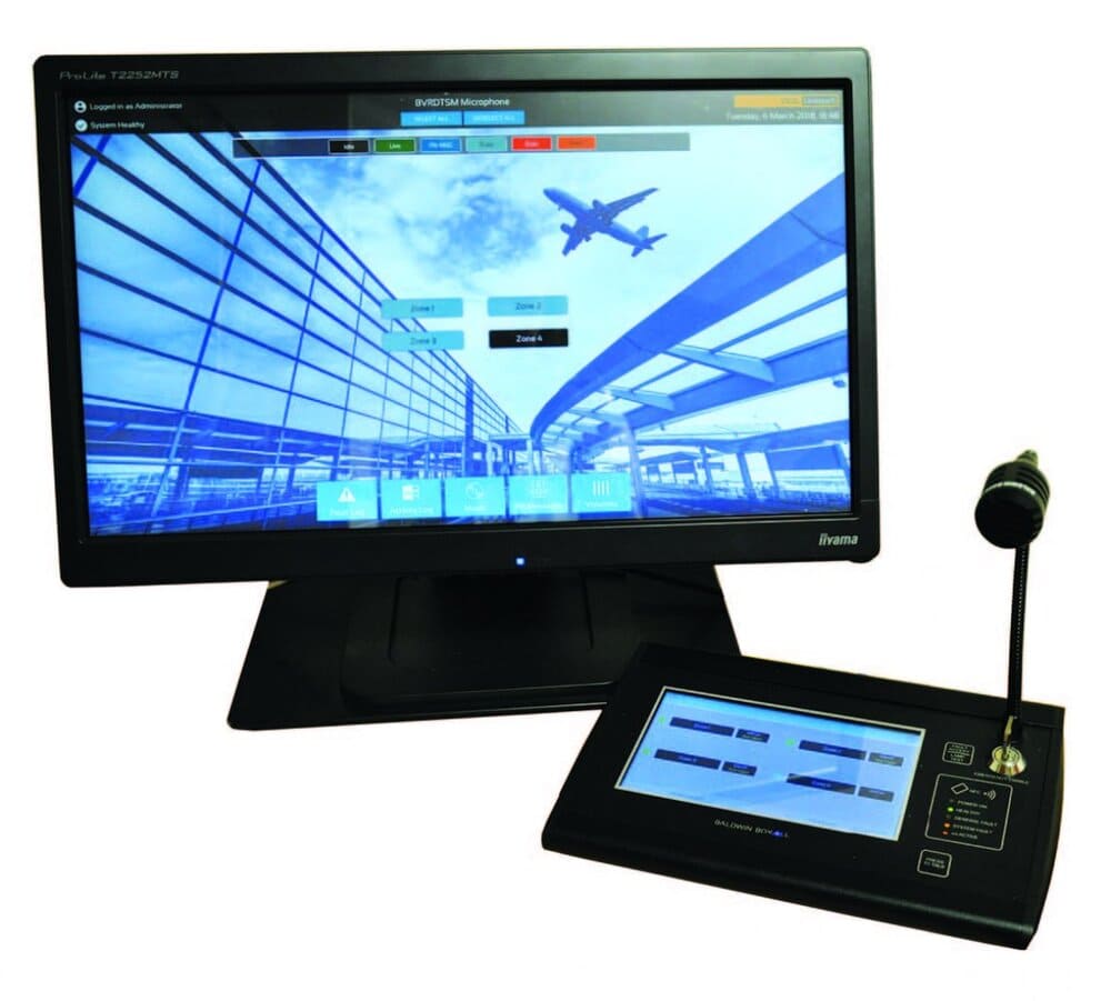 VIGIL3 Grossformat-Touchscreen – Baldwin Boxall stellt neue Sprechstelle vor