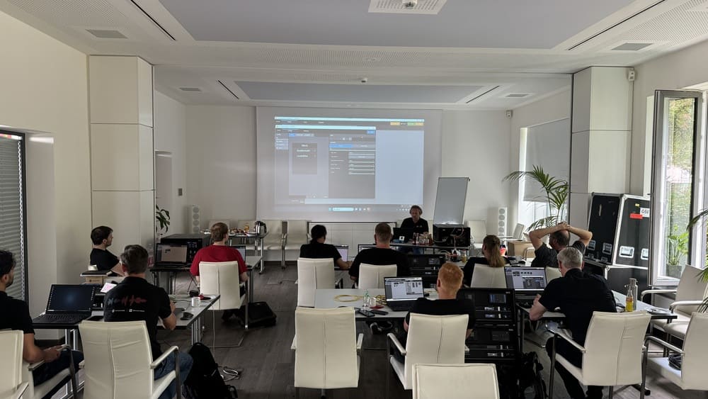 Dynacord Sonicue-Schulung