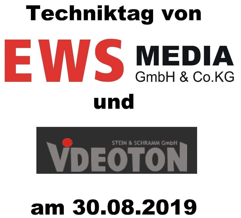 Techniktag von EWS Media und Videoton